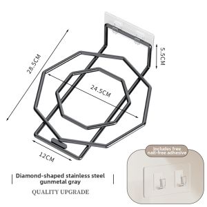 Wall-Mounted Sink Organizer Shelf For Bathroom