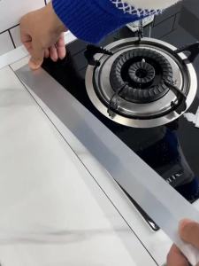 自粘耐高温铝箔防水防油贴厨房灶台水池缝隙美缝贴卫生间防霉胶带Self adhesive high-temperature resistant aluminum foil waterproof and oil proof tape for kitchen stove sink crevice beautiful seam bathroom anti mold tape