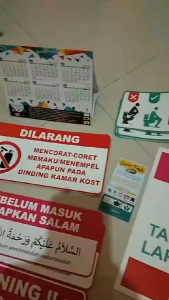 STIKER KASIR UNTUK TEMPAT PEMBAYARAN/KASIR