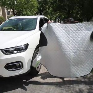 SEEKER Car Sun Visor Sunscreen Heat Insulation Window Shading Board Baffle Front Windshield