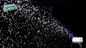 Automatic Bubble Machine for Party Electric Bubble Blower with 2 Fans 20000+ Bubbles 26 Holes Bubbles Toy for Birthday Party Wedding Stage