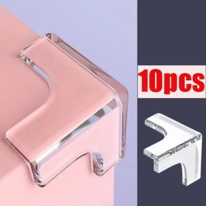 10pcs Transparent Anti Collision Angle PVC Pad Child Safety Corner Guard Furniture Table Corner Collision Proof Protector Pad