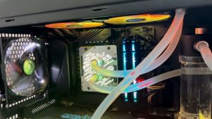 Tản nhiệt nước custom Block CPU INTEL - AMD  Cooler ROG