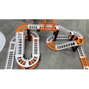 ProudNada Toys ของเล่นเด็ก รถราง ยานอวกาศ OUTER SPACE TRACK NO.888-77