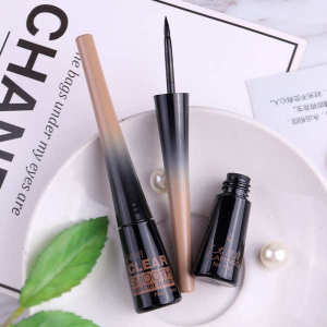 ✾Flamingo Eyeliner for Women Waterproof genuine goods Soft Thin Hard Head Not Easy to Sizzle Soft Hair Eyeliner for Novice and Beginner♜