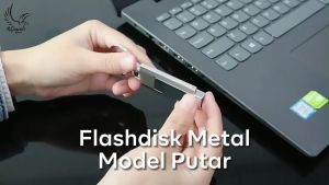 Flashdisk USB 2.0 Metal Model Putar Gantungan Kunci 4GB 8GB 16GB 32 Custom
