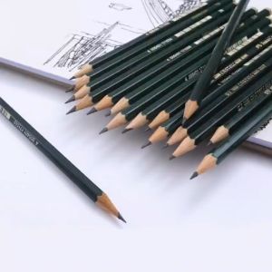Pensil 2B 4B 6B 8B Faber Castell 9000