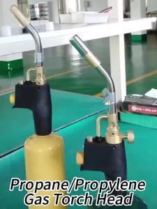 MAPP Propane Gas Blow Torch TS8000 Welding Soldering Brazing Torch Plumbing Barbecue Cooking DIY Gas Burner