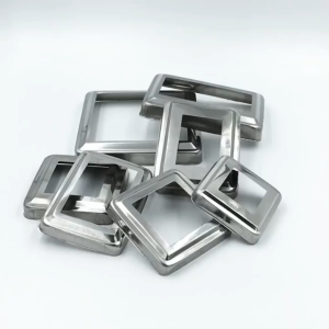 Stainless Steel Cover Plate Square Flange Cover Square Tube Rectangular Tube Tubular