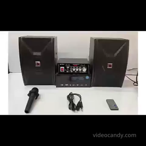 Ap VR Konzert Inspired Audio Amplifier Speaker set APBN-208EX Micro Component System Mini Karaoke (Amplifier + Speakers) ( Original )-Ap Trading