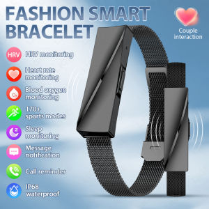 LIGE New Lady Smart Bracelet For Gifts Real Time Heart Rate Call Reminder Waterproof Multi-sport Mode Couple Wristband Health