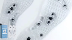 Houkea  Foot Acupressure Insoles   Relieve Discomfort Foot Protector Pad Durable Breathable Foot Care Massage Insoles