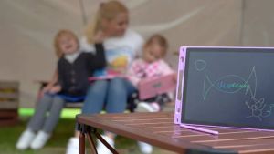 8.5/12 inch LCD Writing Tablet for Kids Adults Colorful Doodle Board Drawing Tablet Erasable Drawing Pad Magnetic Drawing Board with Lock Key Doodle Board for Toddlers Electronic Notepad Office Gifts Kids Learning Toys Gifts