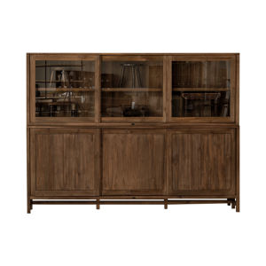 NONG HOME | Retro Solid Wood Buffet Cabinet