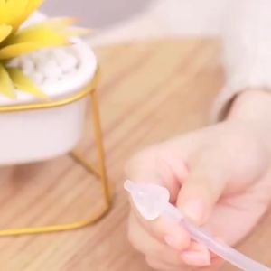 4Pcs/Set Newborn Baby Safety Nose Cleaner Vacuum Suction Nasal Aspirator