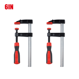 2/4PCS Woodworking Bar Clamps Steel Heavy Duty F Clamp Home Hand Working Tools Sturdy for Carpentry/Workshop/Furniture Assembly