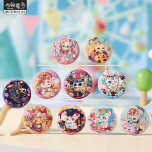 Non-human Beasts Have a Furry Playground Iron Badge Anime Double Flashing Collectible Toys And Games Cartoon Anime Badges
