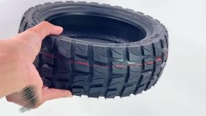 Lốp Xe Địa Hình 10 Inch Cho Xe Tay Ga Điện Không Săm Cao Su Chống Mài Mòn Kích Thước 10x2.75-6.5 Phụ Kiện Bánh Xe Xe Tay Ga