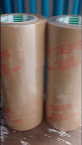 1 CÂY BĂNG KEO ĐỤC LOẠI TÔT  200 YARD  - 1 CÂY TRỌNG LƯỢNG 2 KG -   1 cây  có 6 cuộn - BĂNG KEO DÁN THÙNG SIÊU DÍNH BỀN