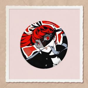 Mesuca | Game P-Persona 5 Soft Button Pin Round Metal Badge Lapel Pin Parts Gift Friends Kid Jewelry