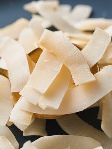 Original Flavor Coconut Crisps 250g Snack for Pregnant Women Sugar Free Keto Friendly Leisurely Snacking
