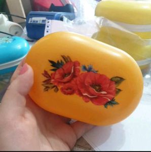 TEMPAT SABUN OVAL CALISTA 3PCS / TEMPAT SABUN PLASTIK KOTAK OVAL BEST SELLER / TEMPAT SABUN MURAH !!!