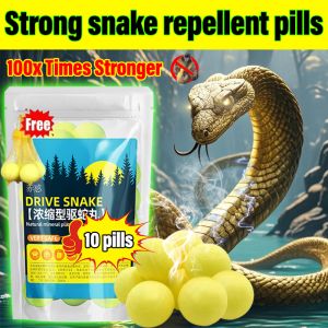 💥Ten Years of Snake-Free💥 Powerful snake repellent pills with net bag containing sulfur snake repellent medicine snake repellent artifact 40g*10 pills snake repellent pills驅蛇丸