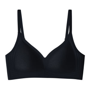 Miiow | Cat Woman Underwear Womens Thin Cup Gathered Seamless No Steel Ring Auxiliary Breast Reduction Anti-Sagging Fixed Cup Bra