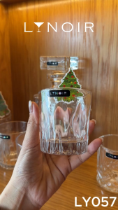 Ly Thủy Tinh Whisky - Mini Crest | 180ml | [LYNOIR_LY057]