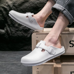 Elevated Non-slip Partial Toe Cover Slip-on Sandals