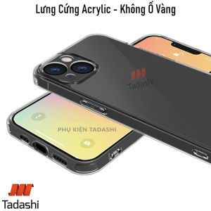 Ốp Lưng Trong Suốt Chống Ố Iphone 14 Pro Max/ 14 Pro/ 14 Plus/ 14 Iphone 11/ 11 Pro/ 11 Pro Max IP 13/ 13 Pro/ 13 Pro Max Viền Dẻo LƯNG CỨNG KHÔNG Ố VÀNG Bảo vệ camera.