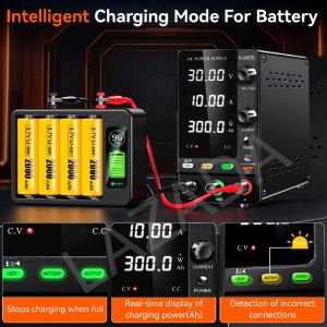 KUAIQU อุปกรณ์สำรองพลังงานแบบปรับได้แล็ปทอปไฟฟ้ากระแสตรง30V 5A/10A 60V 120V ฟังก์ชั่นแบตเตอรี่OCPเอาต์พุตชนิด USB-Cชาร์จแบตเตอรี่ลิเธียม