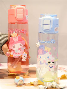 Cốc Nước Có Chìa Khóa Meileti Sanrio Dành Cho Trẻ Em Cốc Nước Hai Lỗ Chịu Nhiệt Độ Cao Vật Dụng Đi Học Đặc Biệt Đặt Được Bên Trong Túi Sách