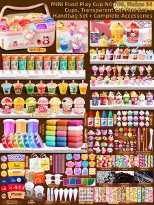 Creative DIY Ice Cream and Mini Cup Models Toys