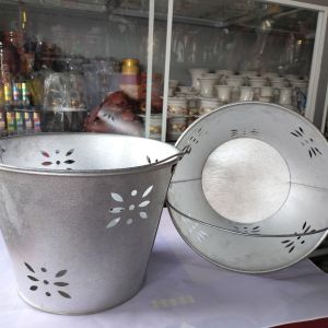 Xô nhôm đốt giấy cúng/Thùng hóa vàng mã