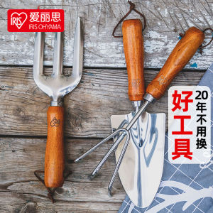 Bộ Rake Nhỏ Bằng Thép Không Gỉ IRIS Garden Tools Dùng Để Trồng Rau Và Chăm Sóc Hoa Bộ Dụng Cụ Làm Vườn Cho Gia Đình