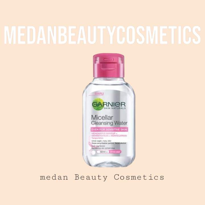 𝐌𝐄𝐃𝐀𝐍𝐁𝐄𝐀𝐔𝐓𝐘𝐂𝐎𝐒𝐌𝐄𝐓𝐈𝐂𝐒 ** GARNIER MICELLAR WATER 50 ML PINK ** [ 50 ml ...