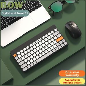 B.O.W | Silent Compact Wireless Keyboard Mouse Set