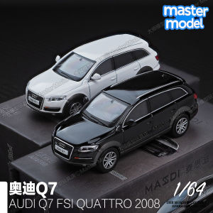 New Luxury Audi Q7 Off-Road Vehicle Model Alloy Mini Car Decoration for Men Collectible Finished Product 1:64 Scale