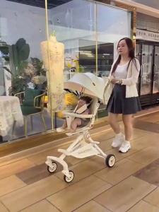 รถเข็นเด็ก รถเข็นเด็ก เบาะนั่งใหญ่ ปรับเอนที่นั่งได้ 3ระดับ พับเก็บได้ พกพาสะดวก รถเข็นเด็กพับได้ รถเข็นเด็กเบาะนั่งใหญ่  รถเข็นเด็ก พับได้ 4ล้อ ปรับเอน3ระดับ หมุนได้360 ดัน2ทิศทาง ร่มบังแดด