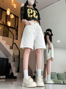 QIANCHANGNAAI | High Waist Loose Wide Leg Korean Style Student Summer Shorts Five-part