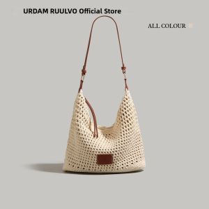 URCDN RDALVO | Woven Hollow Womens Tote Bag