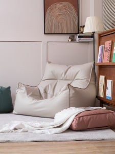 โซฟาสำหรับคนขี้เกียจแบบตั้งพื้นสำหรับห้องรับแขกหรูหราเบาๆที่นั่งเดี่ยวทาทามิสำหรับระเบียงเตียงนอนถุงถั่วสำหรับห้องนอนใช้ในบ้านเก้าอี้เลานจ์เก้าอี้พิงหลัง