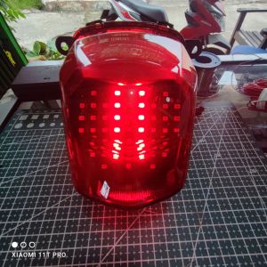 Lampu rem running honda genio pnp otomatis