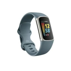 Google | Đồng Hồ Thông Minh FitBit Dành Cho Người Lớn Chống Nước Khi Bơi Màu Đen Bạch Kim Xanh Dương Bạc Dây Đeo Silicon Nhiều Màu Sắc Thiết Bị Theo Dõi Thể Dục Với Chức Năng Theo Dõi Giấc Ngủ Và Nhắc Nhở Tin Nhắn.