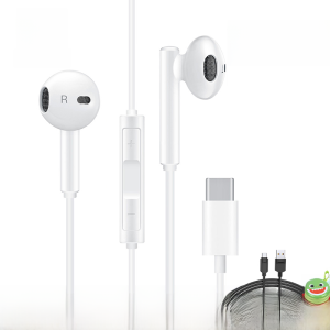 หูฟังดิจิตอล Huawei Original Mate4050/60 pro โทรศัพท์มือถือแบบสายไฟฟ้าจากร้านค้าใหญ่ มีลำโพงแบบเข้าหูพร้อมสาย Micro USB