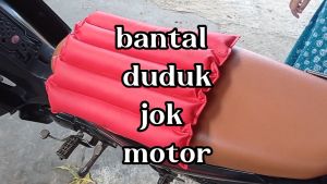 BANTAL DUDUK JOK MOTOR ISI SILIKON GRADE A DINGIN DAN NYAMAN