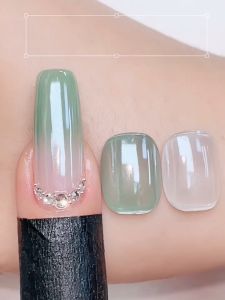 GAOY 11ml Nail Polish Gel Ice Clear Transparent White Mint Mambo Style Nail Art Polish Gel Manicure 戈雅指甲油胶冰透透明白薄荷曼波风格美甲胶