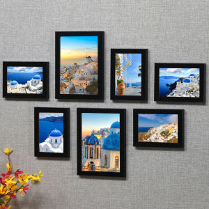 Tranh Trang Trí Tường Phòng Khách Đơn Giản Phong Cách Địa Trung Hải Khung Hình Treo Tường Phòng Ngủ Đồ Trang Trí Treo Tường Hình Chữ Nhật Hiện Đại Tối Giản