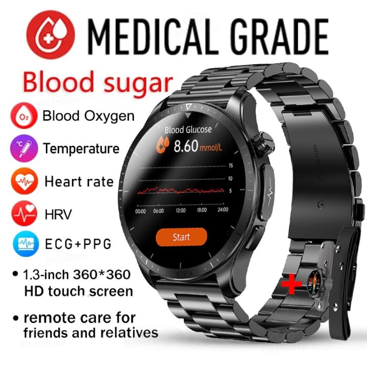 Smart Watches Blood Sugar Best Watch With Bp Monitor 2023 New